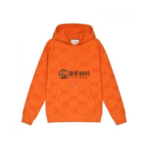 ✨Gucci Mm/Wm Logo Casual Hoodie Orange - 구찌 2021 남/녀 로고 캐쥬얼 후드티 Guc04031x Size(xs - xl) 오렌지
