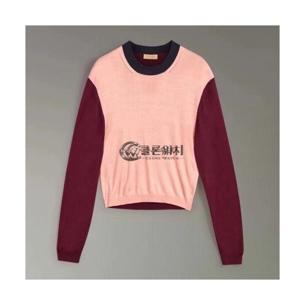✨Burberry 2019 Womens Retro Logo Turtle - neck Sweater - 버버리 2019 여성 레트로 로고 터틀넥 스웨터 Bur01351x.Size(s - xl).레드