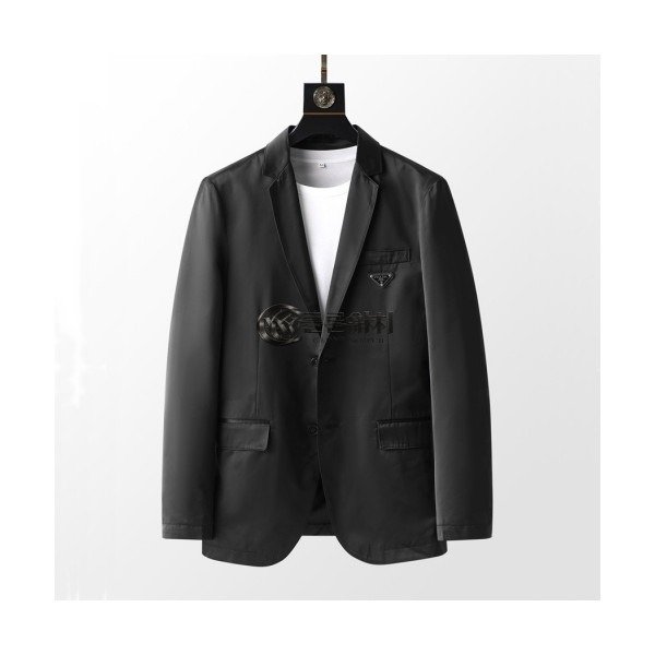 ✨Prada Mens Business Suit Jackets Black - 프라다 2023 남성 비지니스 슈트 자켓 Pra02389x Size(44 - 50) 블랙