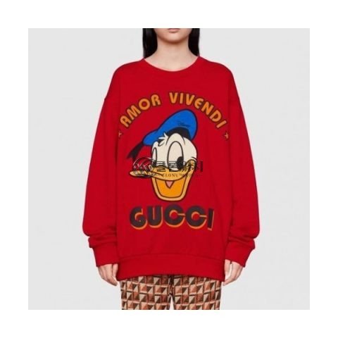 ✨[구찌]Gucci 2021 Womens Logo Crew-neck Cotton Tshirts - 구찌 2021 여성 로고 코튼 크루넥 코튼 긴팔티 Guc03407x.Size(s - l).레드