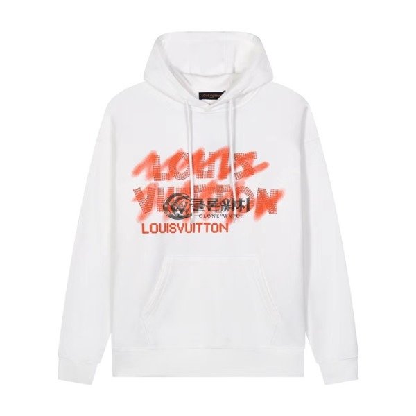 ✨루이비통 남자 베이직 화이트 후드티