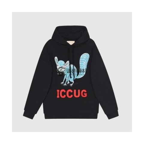 ✨Gucci Mm/wm Logo Casual Oversize Cotton Hoodie Black - 구찌 2021 남/녀 로고 캐쥬얼 오버사이즈 코튼 후드티 Guc03903x Size(s - l) 블랙