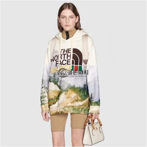 ✨Gucci Unisex Logo Casual Hoodie White - 구찌 2022 남/녀 로고 캐쥬얼 후드티 Guc04543x Size(xs - l) 화이트