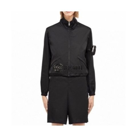 ✨Prada Womens Logo Casual Jackets Black - 프라다 2021 여성 로고 캐쥬얼 자켓 Pra02426x Size(s - l) 블랙