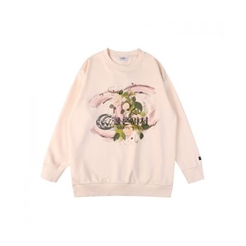 ✨Chanel Womens Crew-neck Logo Cotton Tshirts Ivory - 샤넬 2021 여성 크루넥 로고 코튼 긴팔티 Cnl0759x Size(s - l) 아이보리