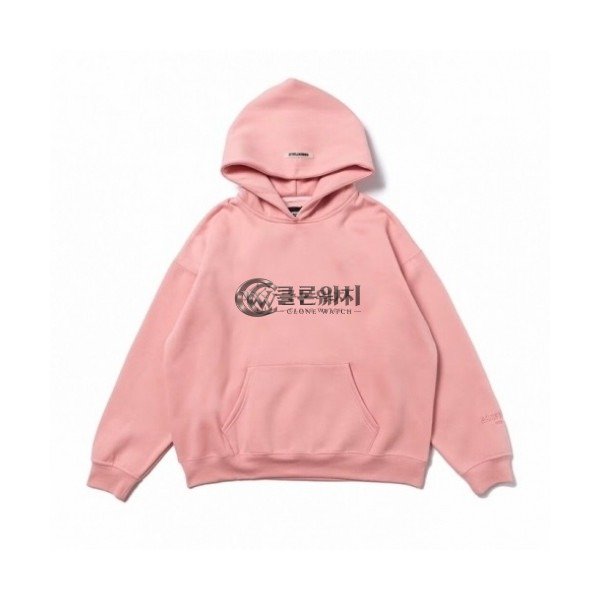✨[피어오브갓]Fear of god 2020 Mm/Wm Logo Oversize Cotton Hoodie - 피어오브갓 2020 남자 로고 오버사이즈 코튼 기모 후드티 Fea0086x.Size(s - xl).핑크