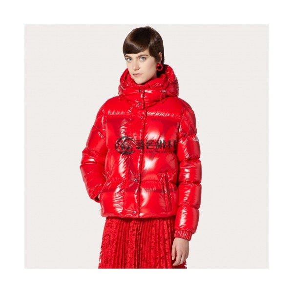 ✨[매장판]]Valentino x Moncler 2019 Mm/Wm Big Logo Down Padding - 발렌티노 x 몽클레어 2019 여자 빅로고 다운 패딩 Val0267x.Size(m - 3xl).레드