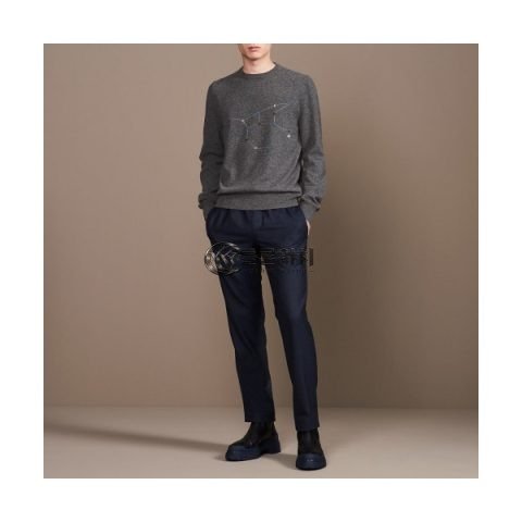 ✨Hermes 2019 Mens Wool Round Sweater - 에르메스 2019 남성 울 라운드 스웨터 Her0311x.Size(m - 2xl).그레이