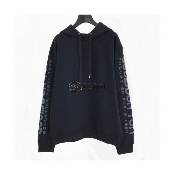 ✨[루이비통]Louis vuitton 2020 Mm/Wm Logo Cotton Hoodie - 루이비통 2020 남자 로고 코튼 후디 Lou01651x.Size(s - xl).블랙