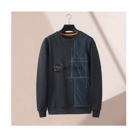 ✨Hermes Mens Logo Casual Cotton Hoodie Navy - 에르메스 2021 남성 로고 캐쥬얼 코튼 후드티 Her0691x Size(m - 3xl) 네이비