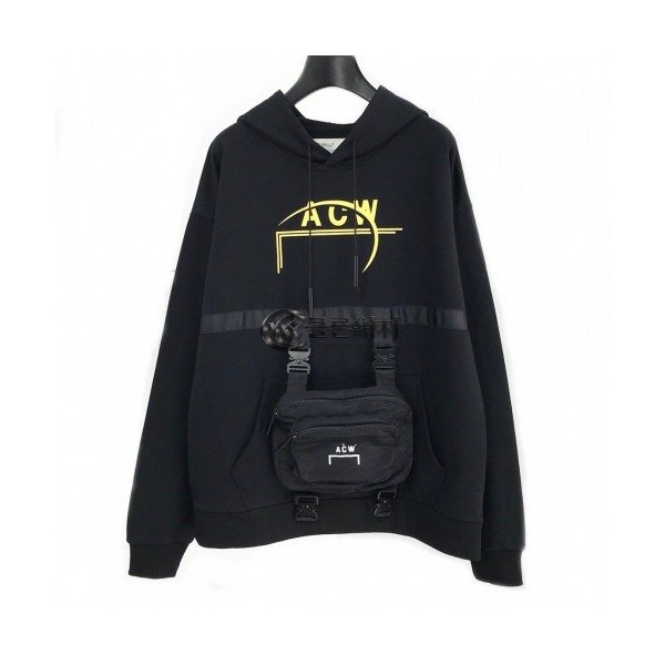 ✨[어콜드월]A-cold-wall 2020 Mens Logo Printing Cotton Hoodie - 어콜드월 2020 남성 로고 프린팅 코튼 후디 Acw0026x.Size(m - xl).블랙