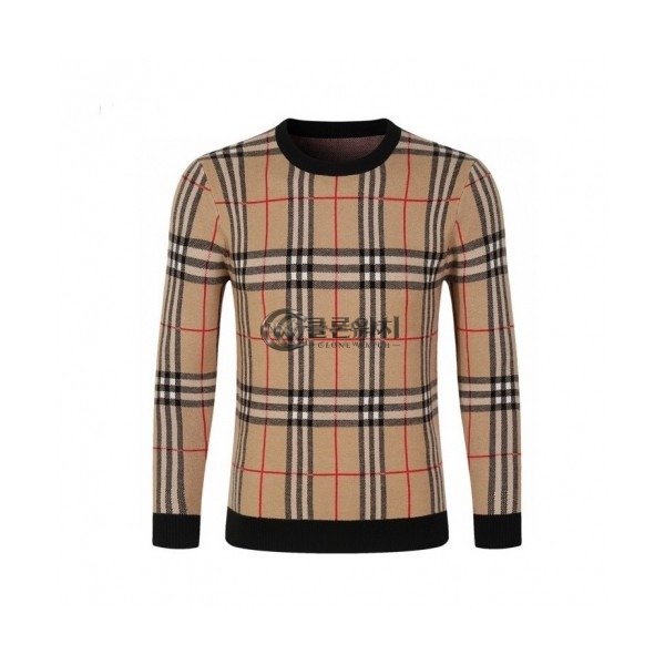 ✨[버버리]Burberry 2020 Mens Casual Sweaters - 버버리 2020 남성 캐쥬얼 스웨터 Bur03120x.Size(l - 4xl).브라운