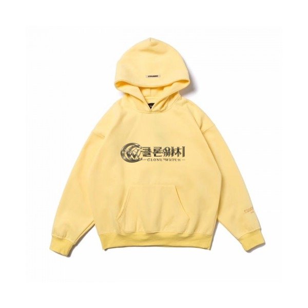 ✨[피어오브갓]Fear of god 2020 Mm/Wm Logo Oversize Cotton Hoodie - 피어오브갓 2020 남자 로고 오버사이즈 코튼 기모 후드티 Fea0086x.Size(s - xl).옐로우