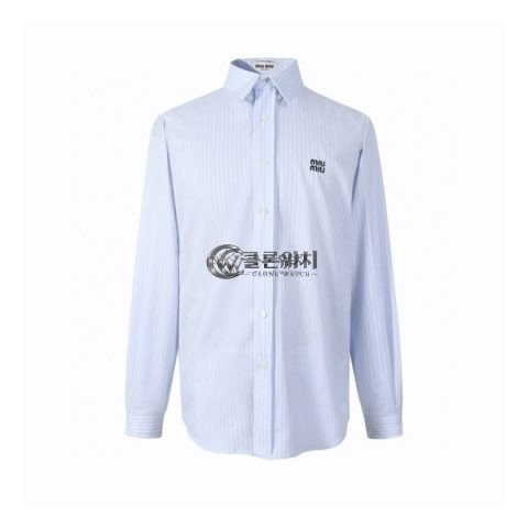 ✨미우미우 남/녀 체크 셔츠