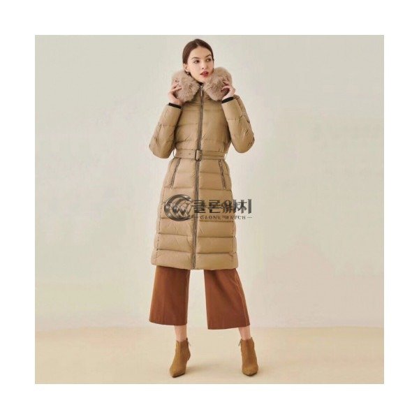 ✨Burberry 2019 Womens Vintage Logo Down Padding - 버버리 2019 여성 빈티지 로고 다운 패딩 Bur01176x.Size(s - xl).베이지