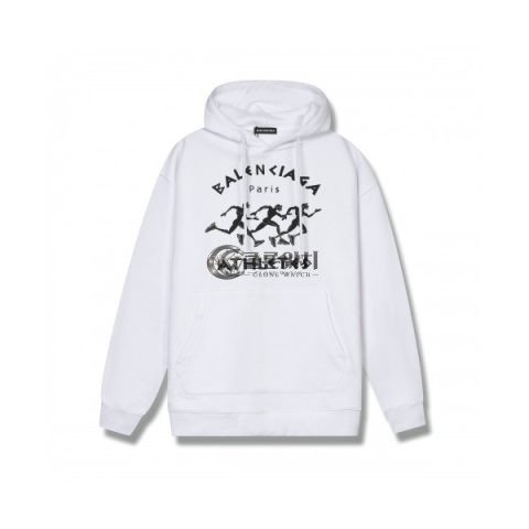 ✨[발렌시아가]Balenciaga 2020 Mm/Wm Logo Cotton Oversize Hoodie - 발렌시아가 2020 남/녀 로고 코튼 오버사이즈 후디 Bal0798x.Size(s - 2xl).화이트
