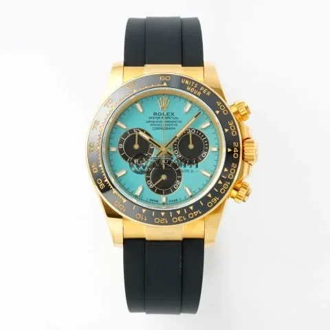 Rolex Daytona 126518 ERF Best Edition Turquoise Dial on Oysterflex Strap JH4131 (Free Sprung)