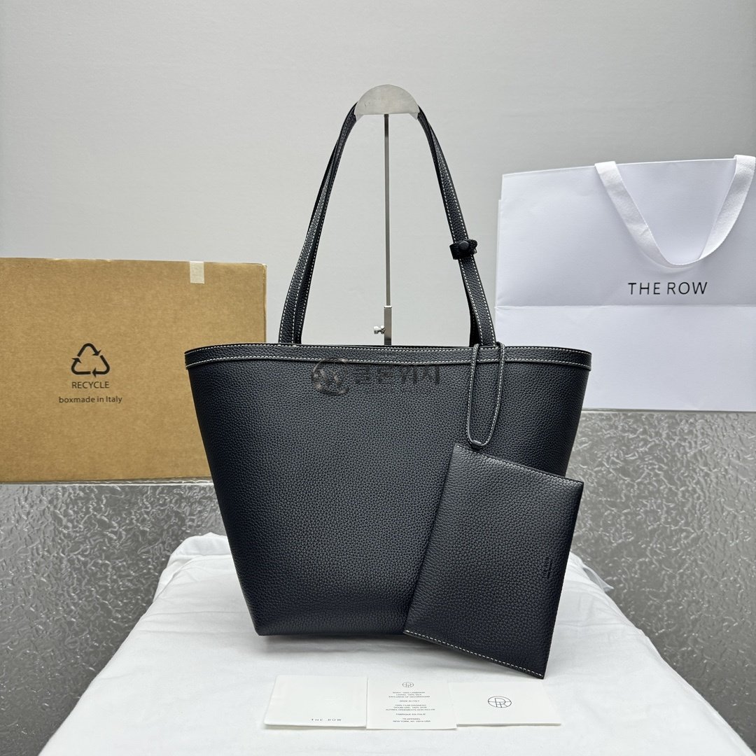 THE ROW Large Kit Tote Bag – Black