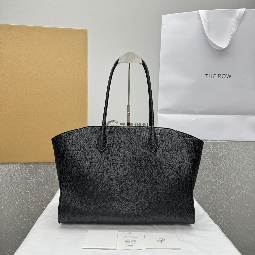 THE ROW Eileen Tote Bag in Black