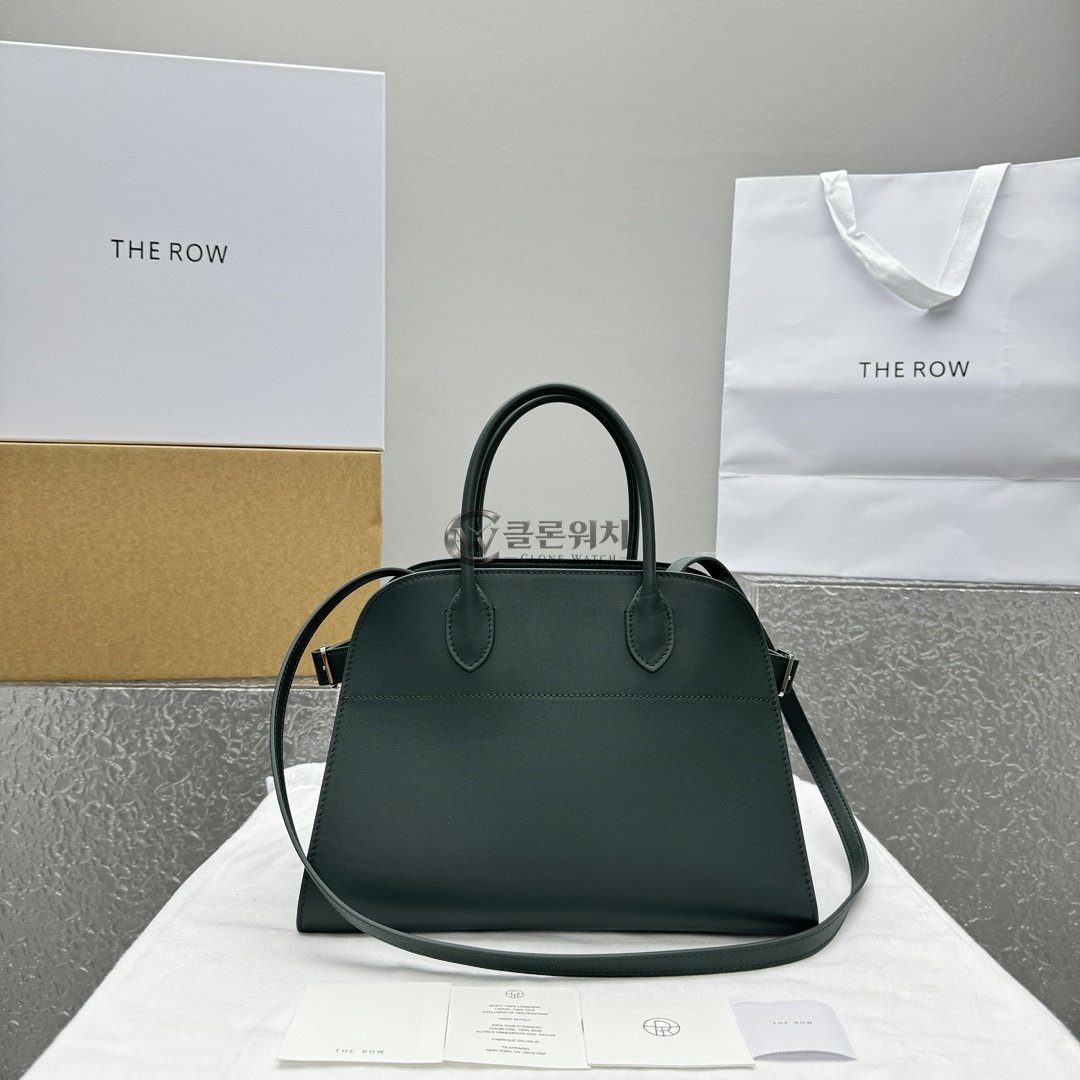 THE ROW Margaux Bag in Dark Green