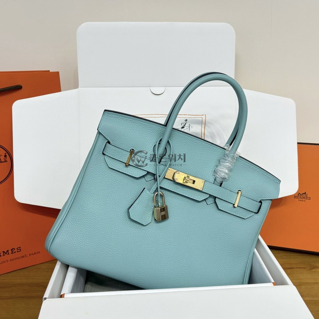 에르메스 Hermes Birkin Handbag in Turquoise