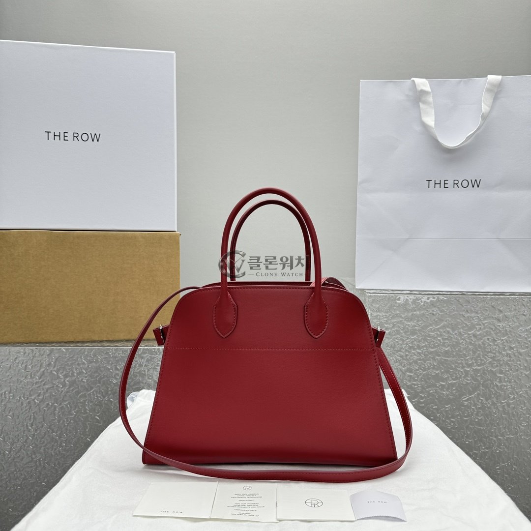 THE ROW Red Margaux 12 Bag