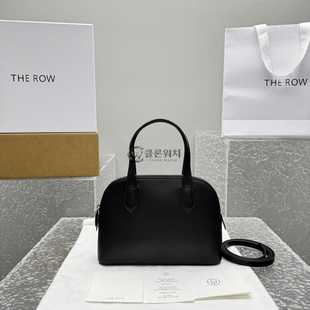 THE ROW Black Small Agnes Bag
