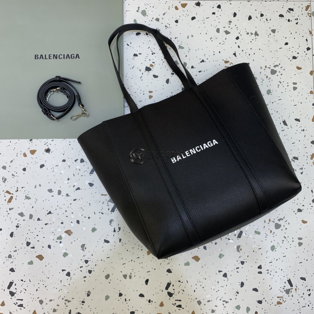발렌시아가 Balenciaga Black Everyday Tote Bag