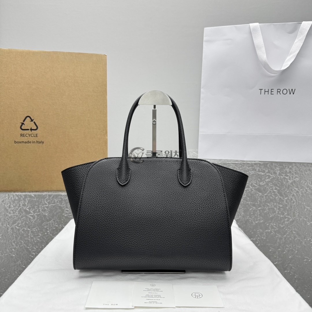 THE ROW Margaux 15 Bag in Black