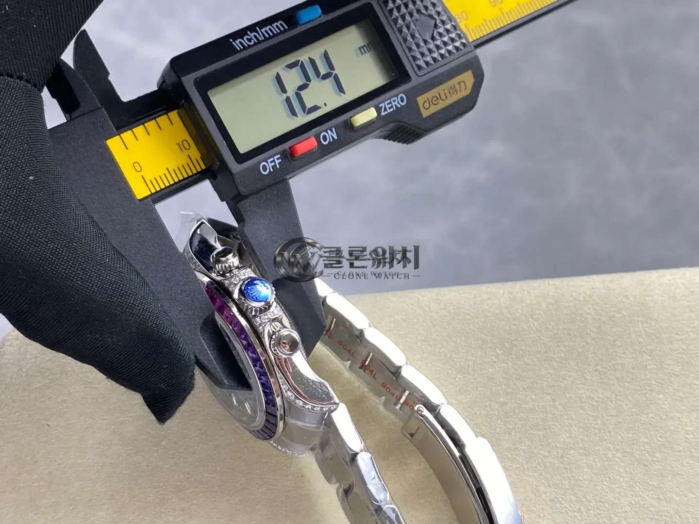 롤렉스 데이토나 m126599savl-0001 G1F 베스트 에디션 레피돌라이트 다이얼 4130 - 이미지 16
