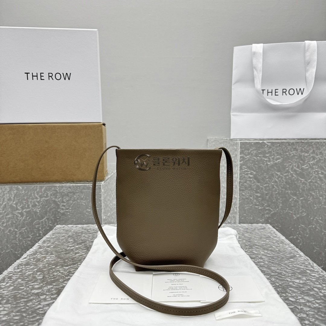 THE ROW Brown 90’s Crossbody Bag
