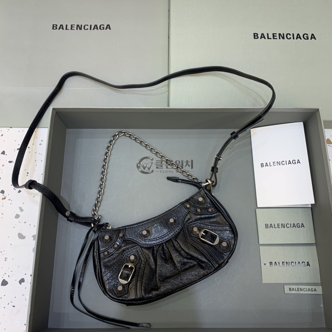 발렌시아가 Balenciaga Le Cagole XS Shoulder Bag in Black
