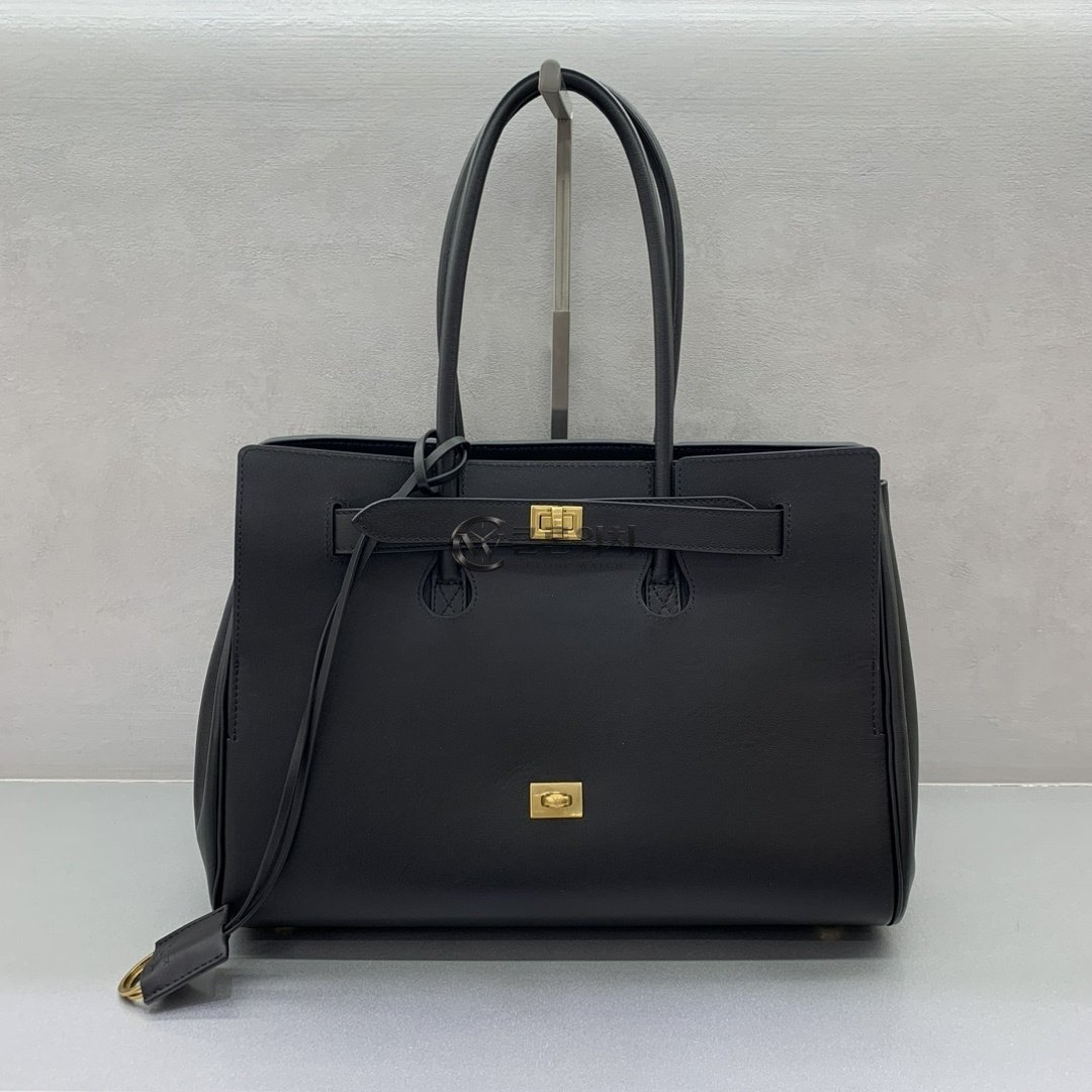 발렌시아가 Balenciaga Rodeo Medium Handbag in Black