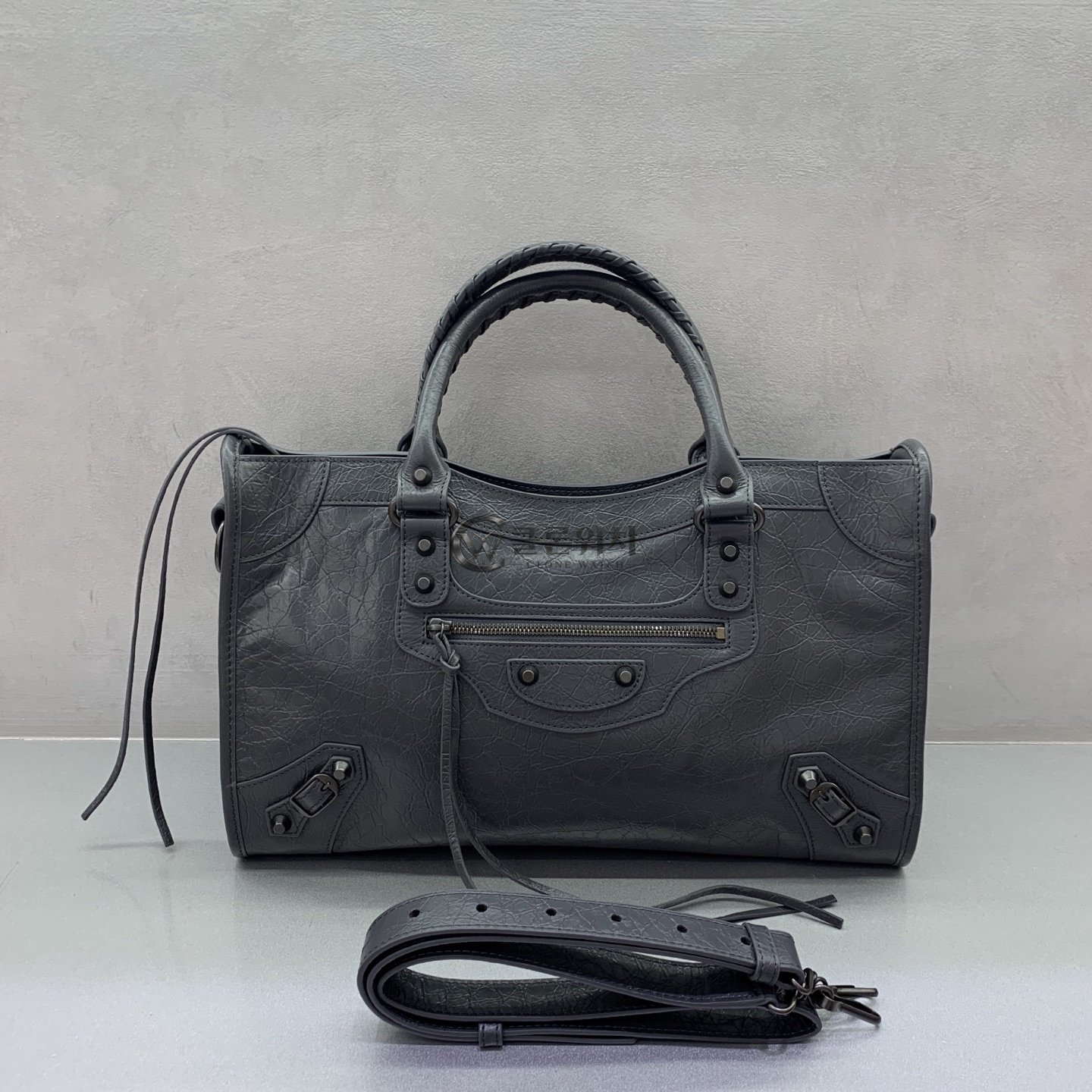 발렌시아가 Balenciaga Le City Bag in Grey