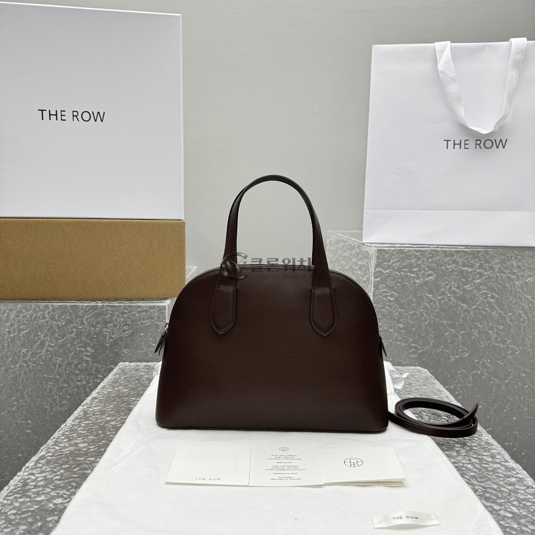 THE ROW Faye Bag in Dark Brown